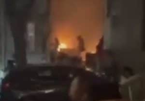 وقوع انفجار مهیب در یک کلوپ شبانه در باکو